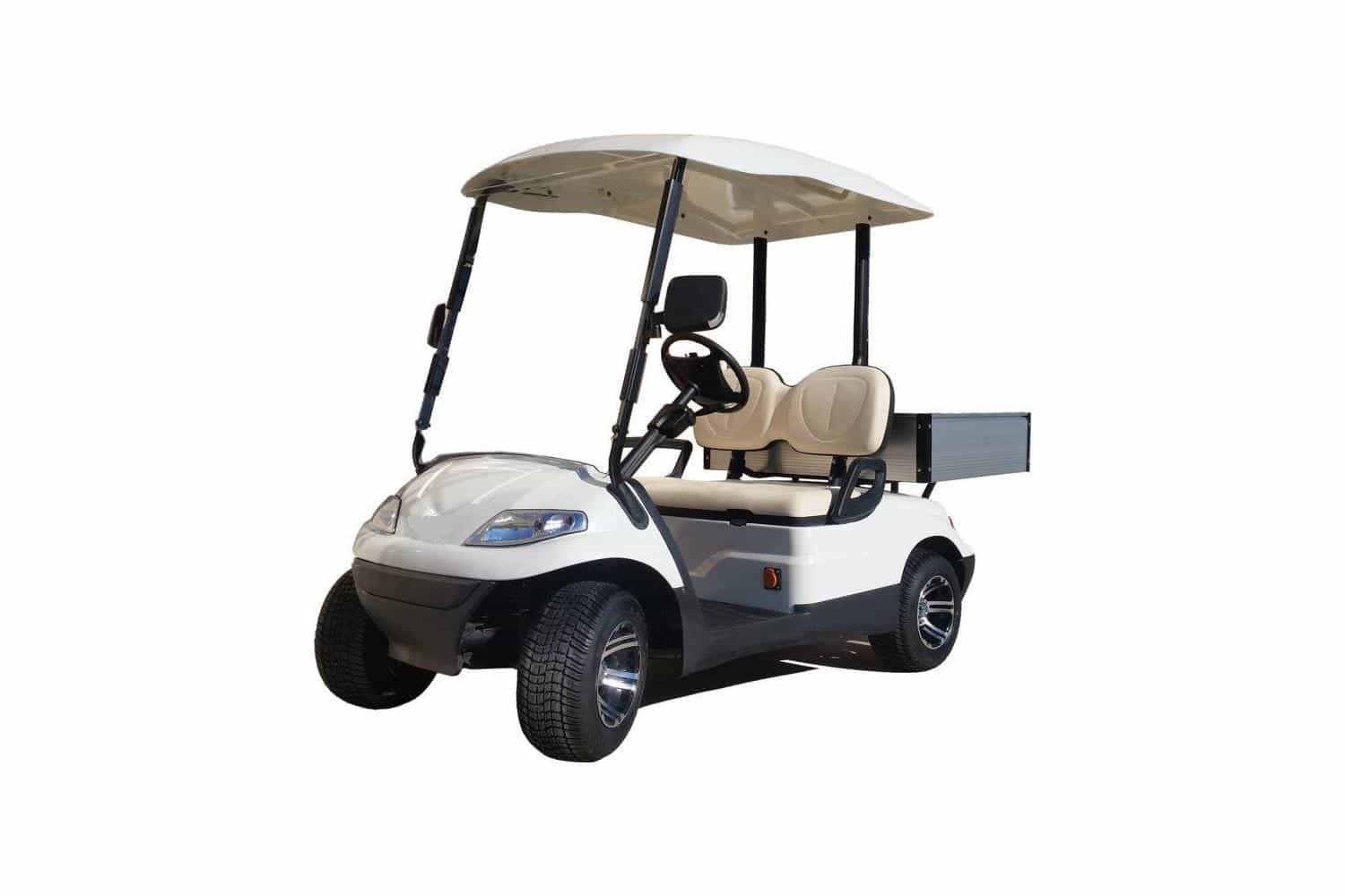 Voiturette golf electrique ZELEC GC 2A Benne