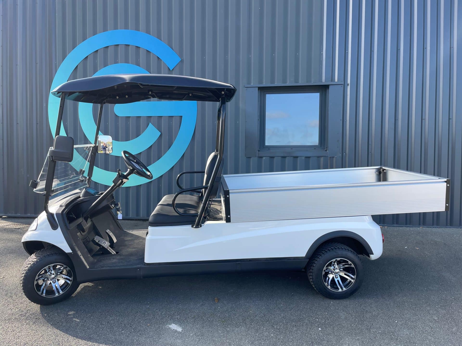 Golfette utilitaire electrique ZELEC GC-2BL GolfCar