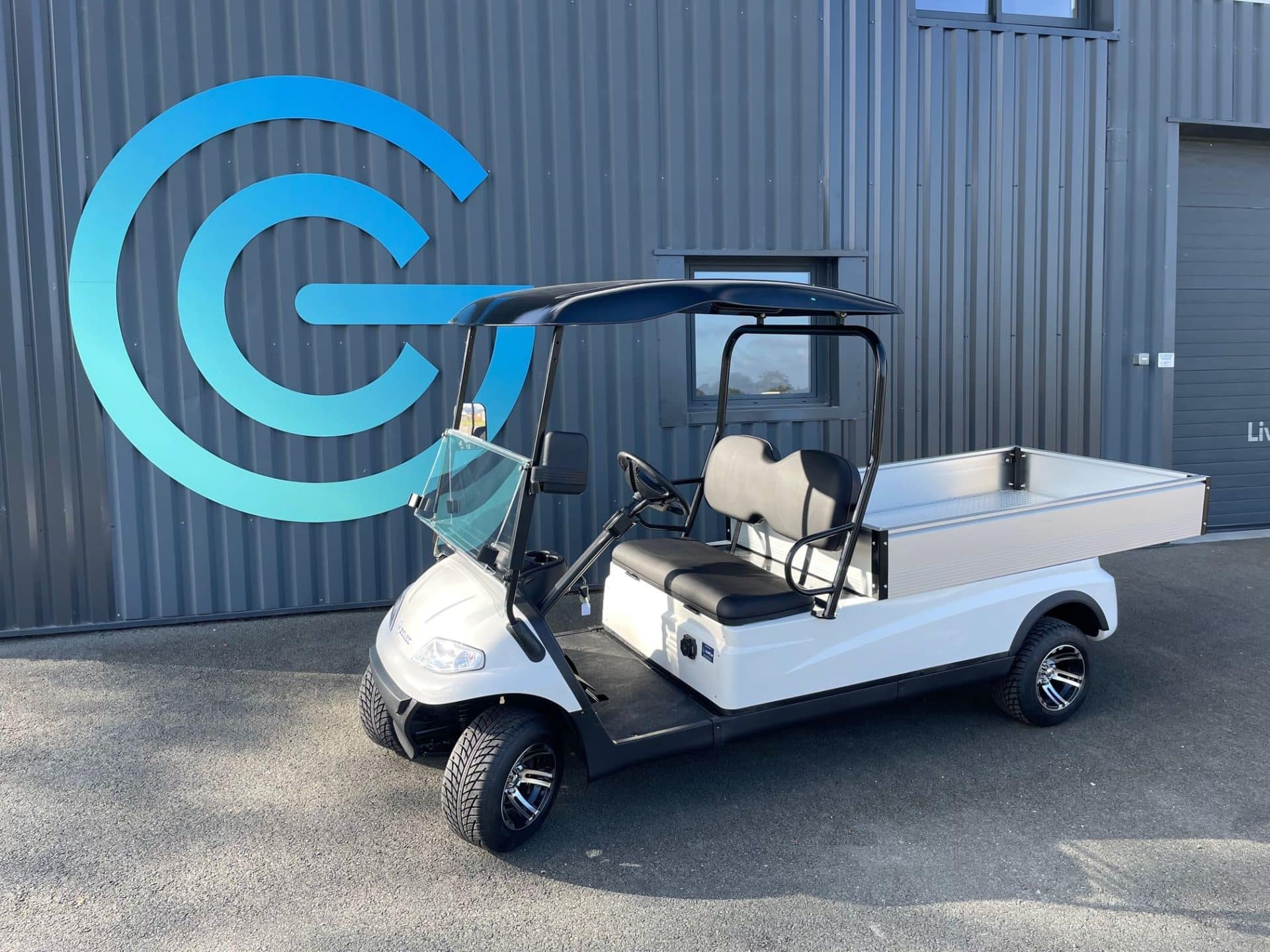 voiturette golf utilitaire ZELEC GC-2BL GolfCar