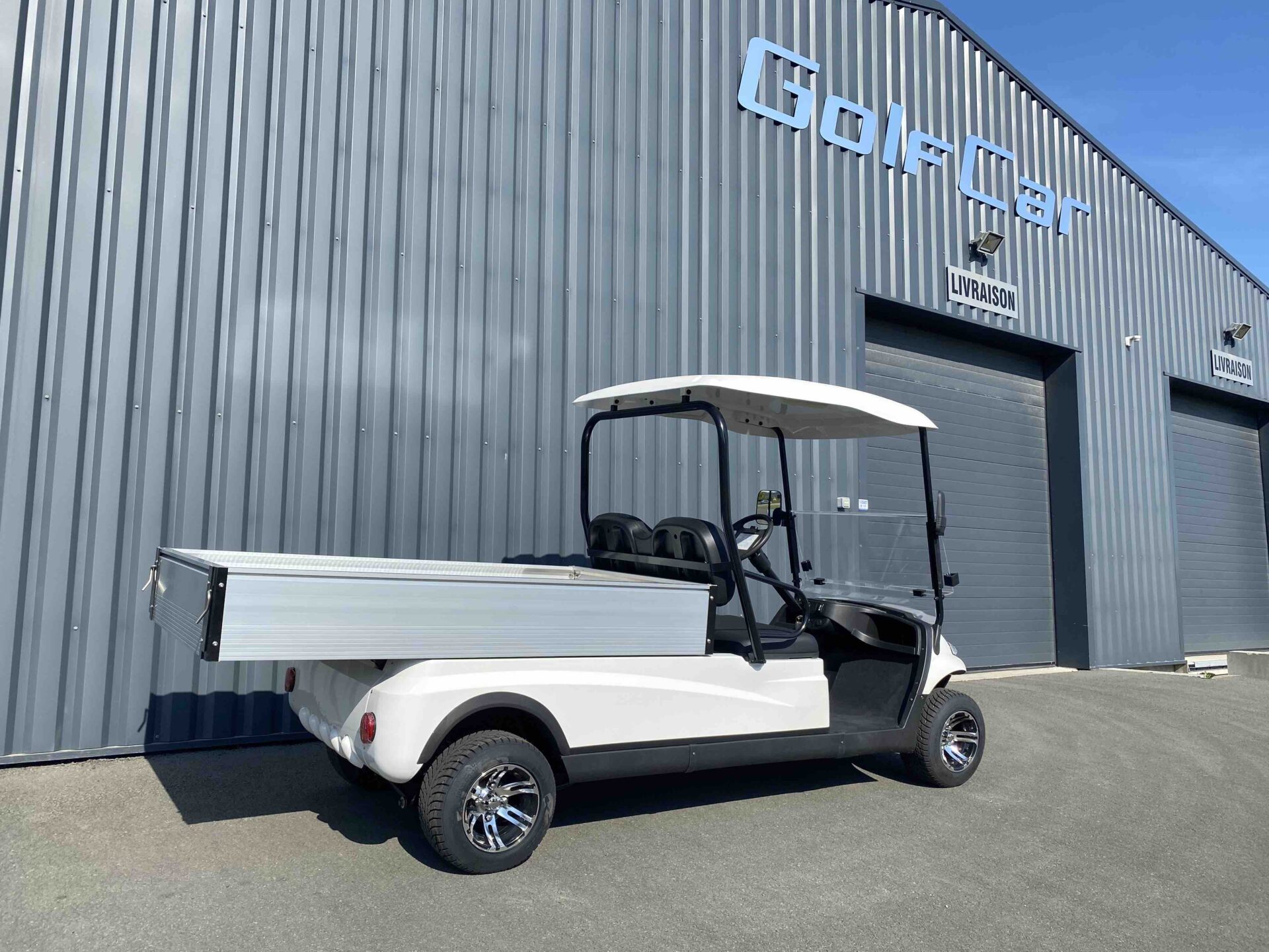 GOLFETTE Utilitaire électrique ZELEC GC-2BL GolfCar