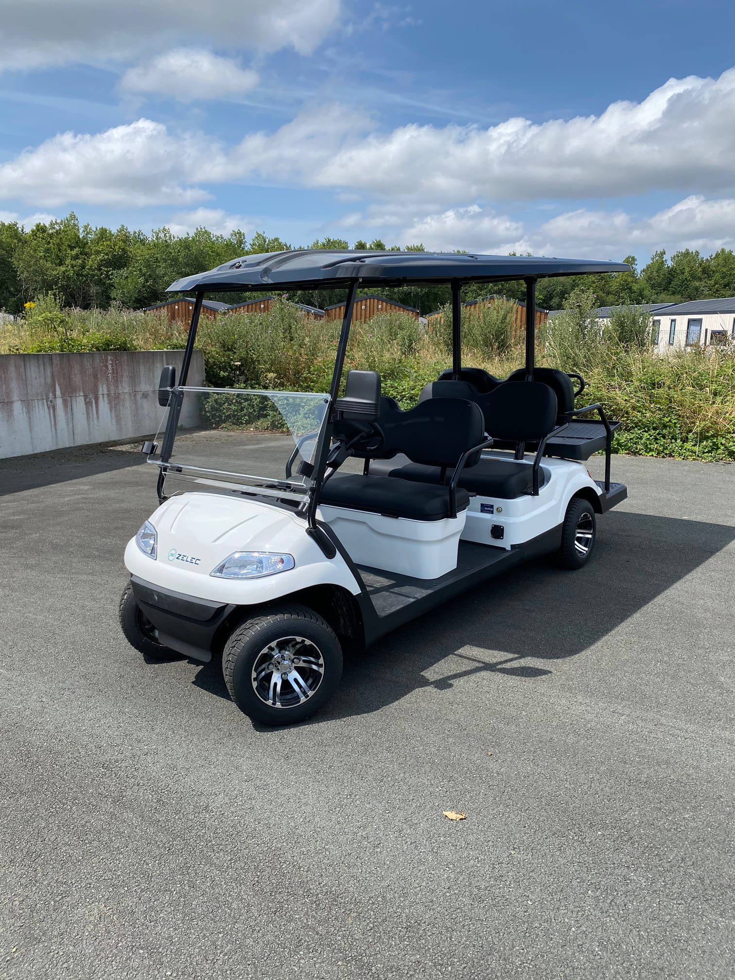 golfette electrique ZELEC GC A4+2 6 places GolfCar