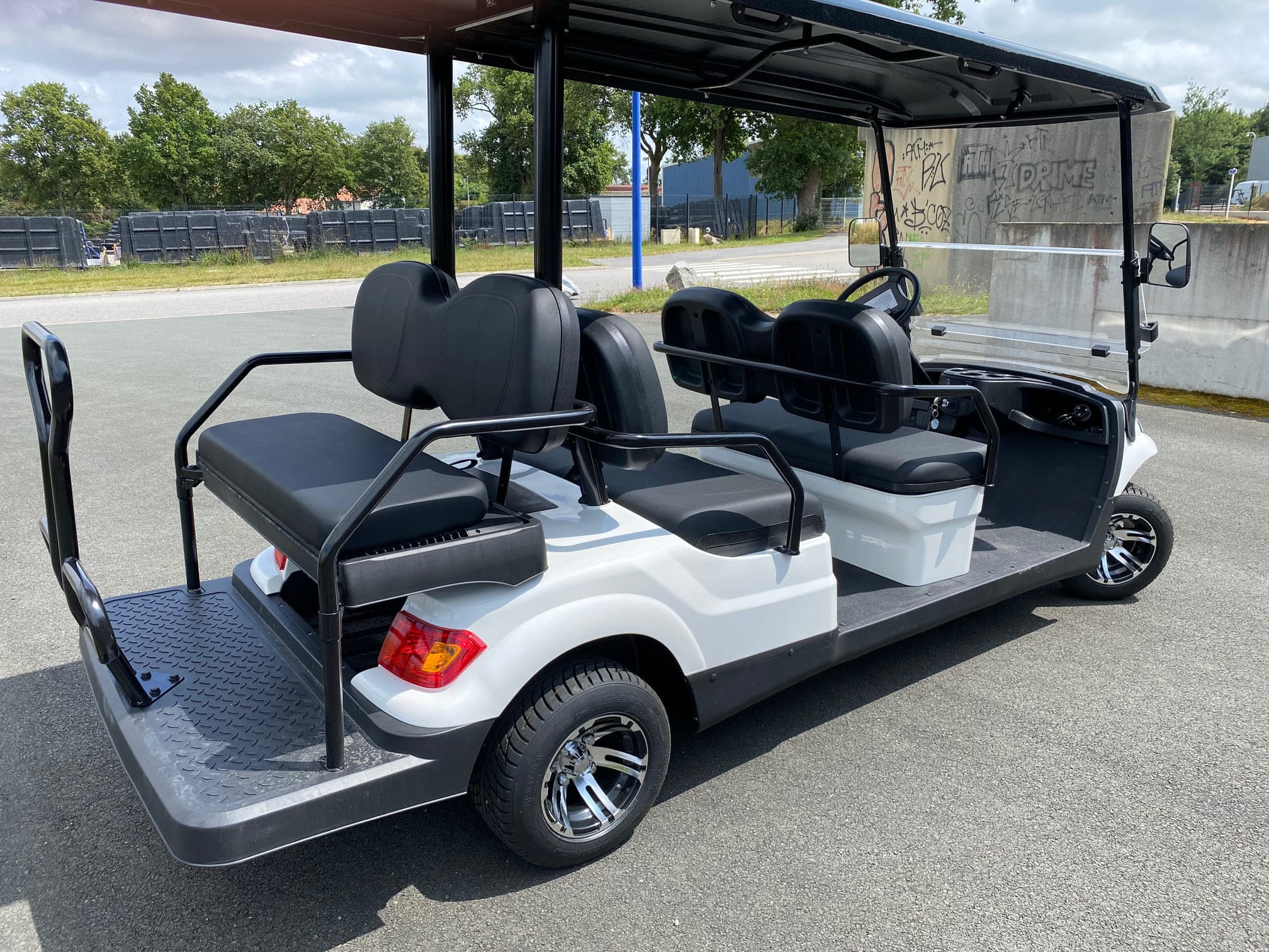 golfette electrique ZELEC 6 places GolfCar