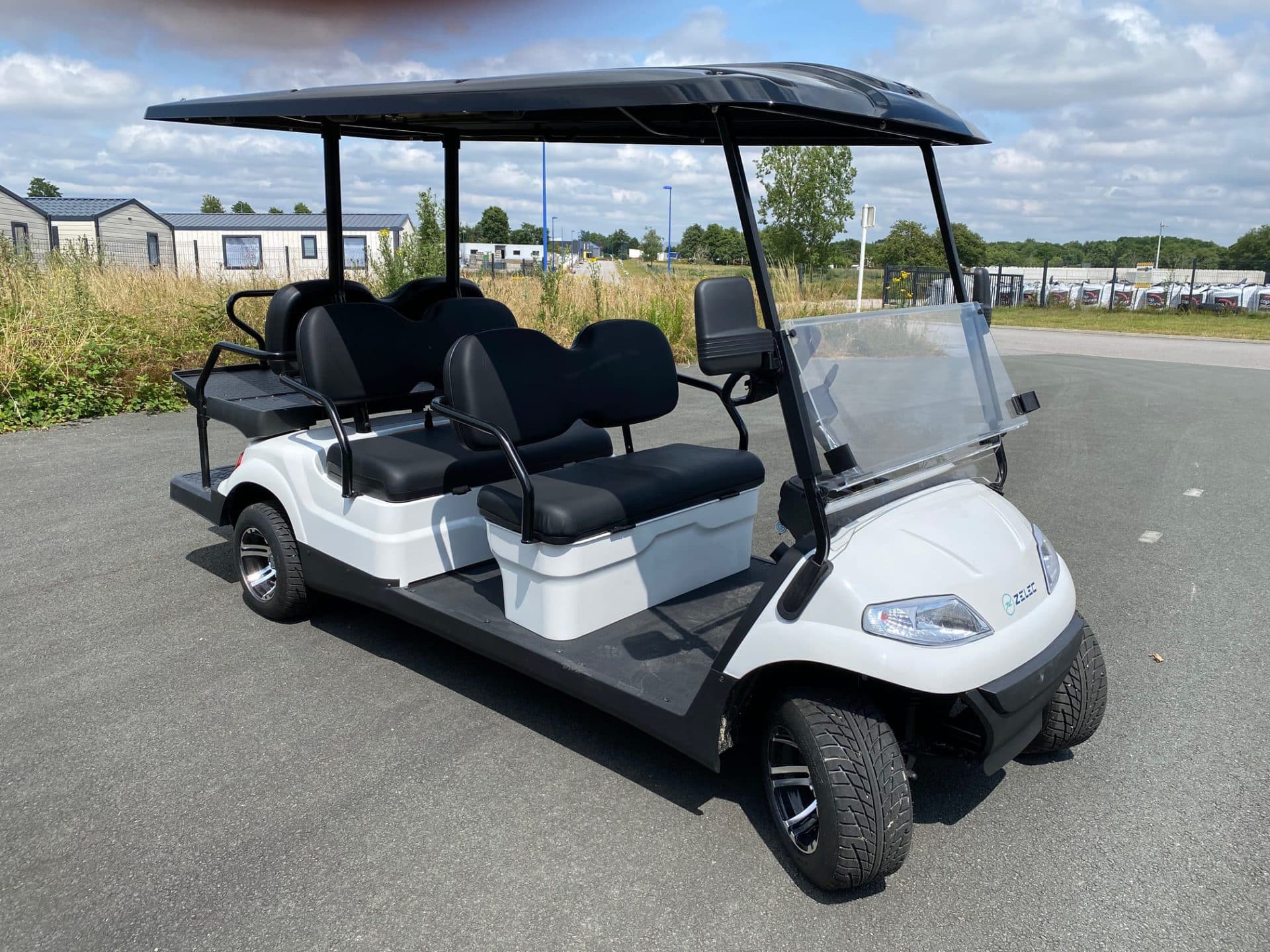 voiture de golf electrique ZELEC 6 places GolfCar