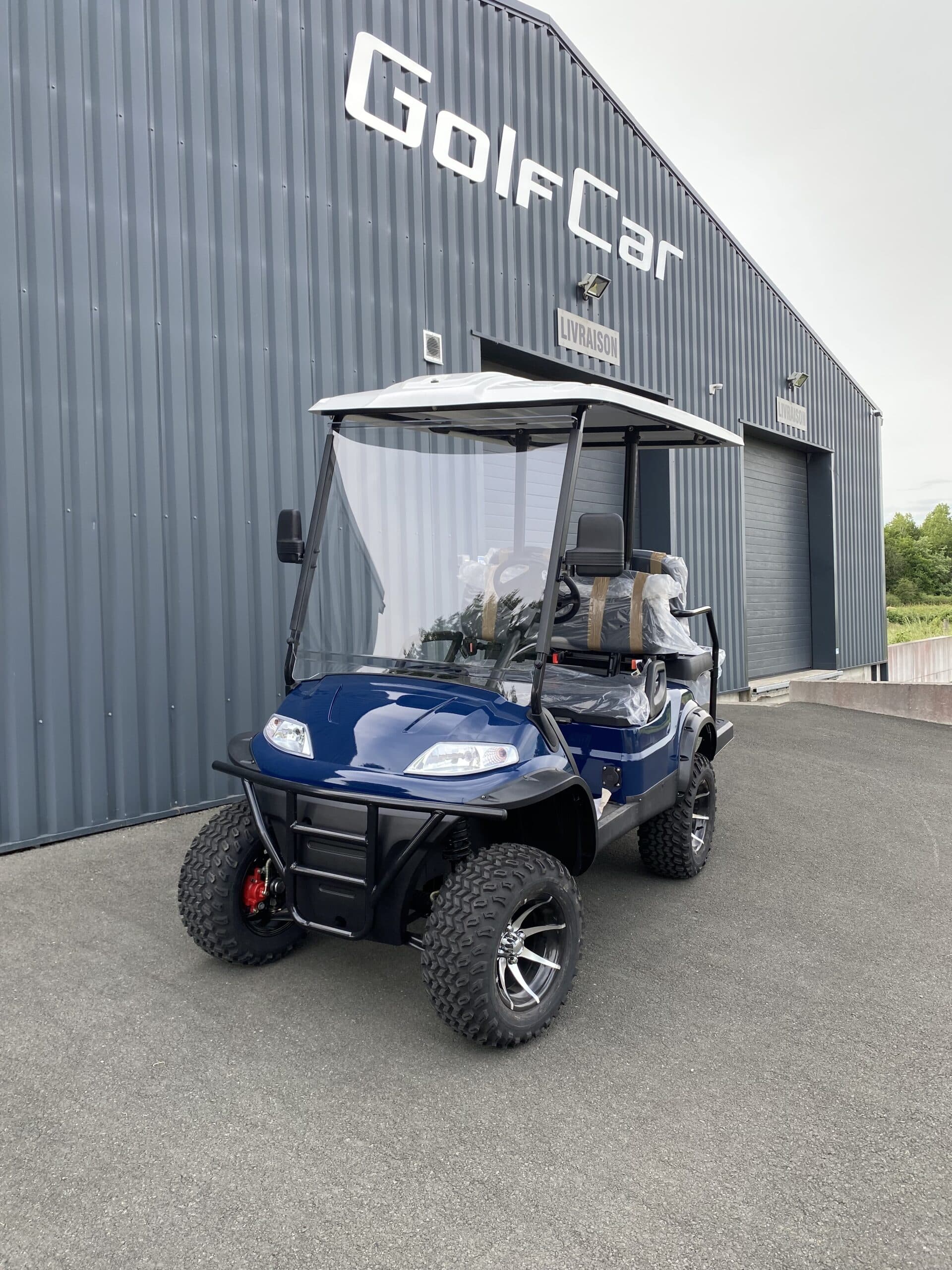 Golfette tout terrain ZELEC 4 places GolfCar