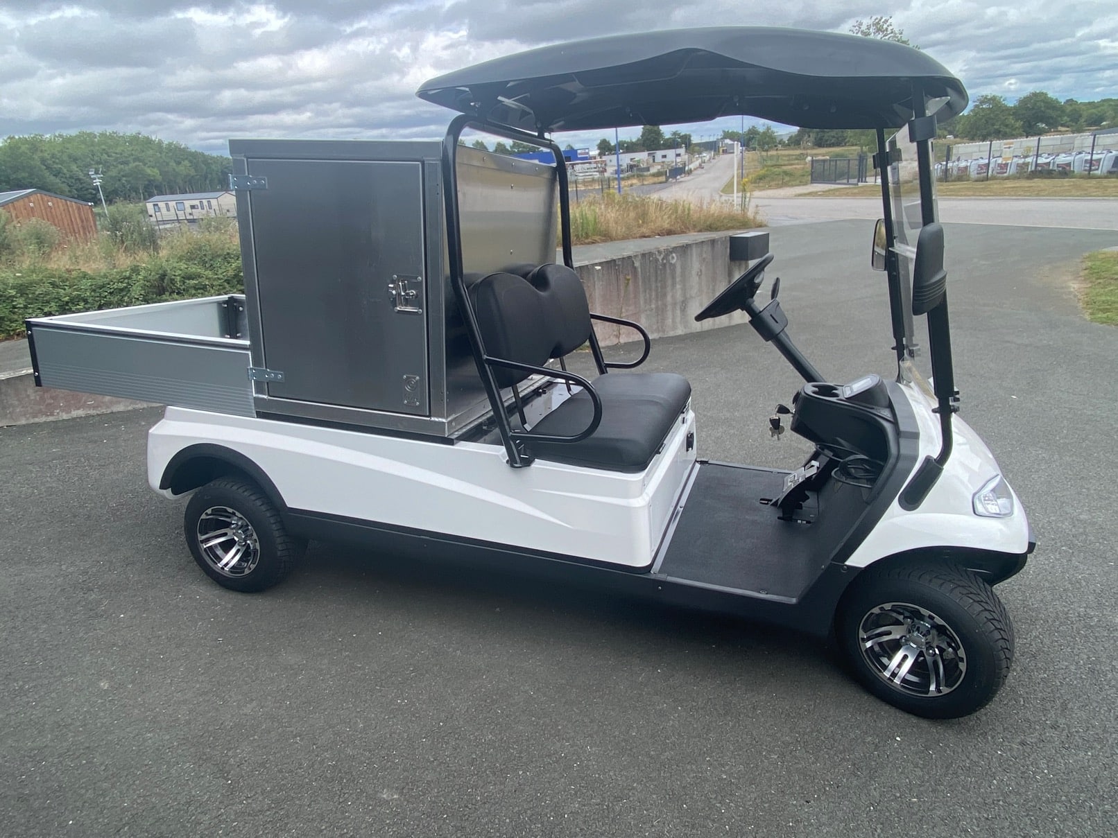 GOLFETTE Utilitaire électrique ZELEC GC-2BL GolfCar